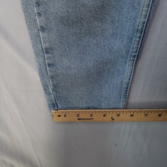 Urban Outfitters BDG Mom Linen Jeans Size 26x32 High Rise Baggy Tapered Leg - Picture 10 of 15